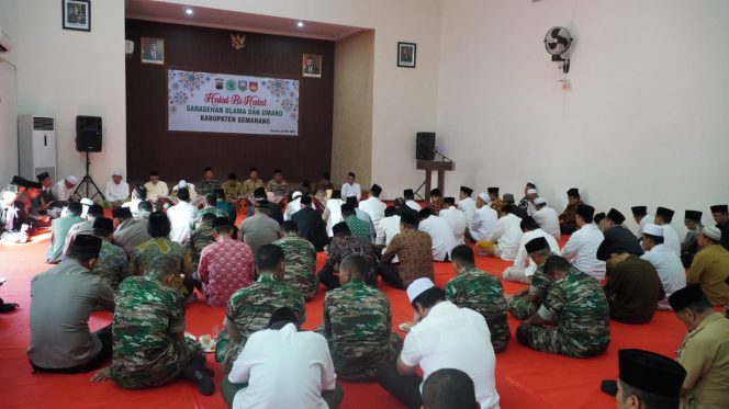 
 Jalin silaturahmi bersama ulama, Polres Semarang gelar Halal Bi Halal dan Sarasehan