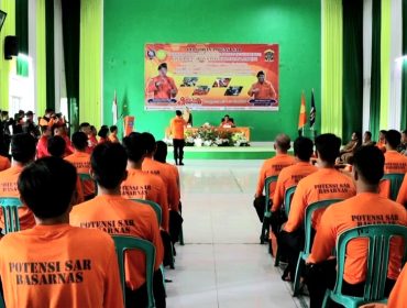 Kegiatan Pelatihan Basarnas Provinsi Lampung Diikuti 50 Peserta dari Berbagai Kabupaten dan Instansi, Senin 8 Mei 2023. (Herdi/Media Prioritas).