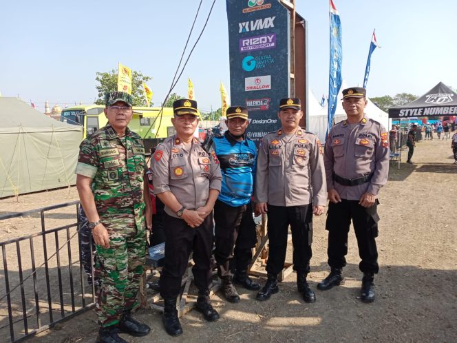 
 Sukseskan Kejurnas Motocross dan Graastrack KASAL CUP, Polres Tegal Kota Terjunkan 238 Personel Pengamanan