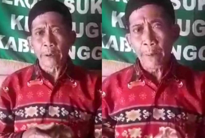 
 KS alias Kasim Saksi Perdamaian Tingkat Dusun, Perkara Dugaan Pelecehan Kepada Murid Ngaji Yang Diduga Dilakukan Oknum Guru RM. (Dok : FWK Kabupaten Tanggamus).