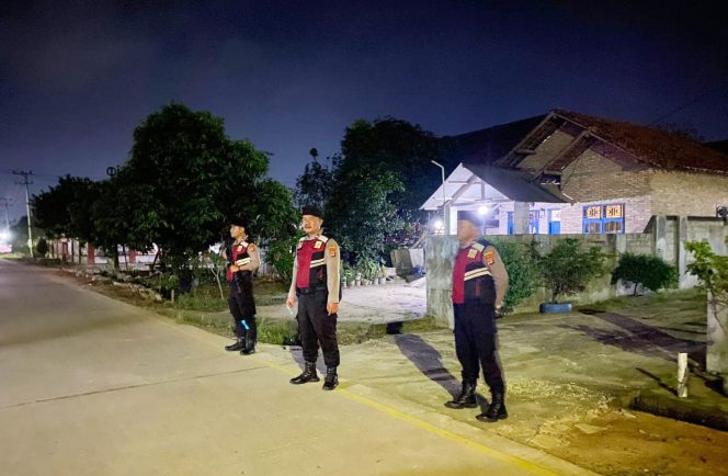 
 Polres Tulang Bawang Gelar Patroli Perintis Presisi Malam Hari di Pemukiman