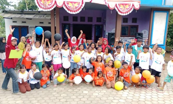 
 Antusias Anak-Anak Peserta Lomba di LKS Alamanda Tanggamus, Jumat 18 Agustus 2023. (Edi Hidayat/Media Prioritas).