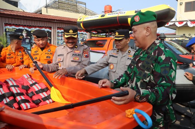 
 Antisipasi Kejadian Karhutla, Polres Tegal Kota Gelar Apel Siaga