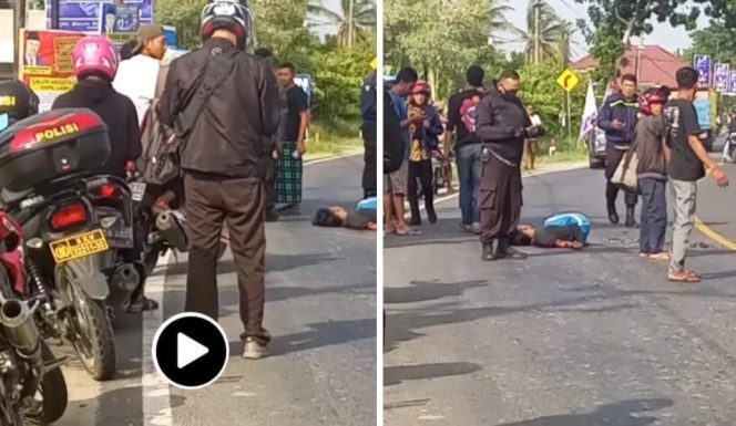 
 Kolase foto tangkapan layar video yang beredar di Media Sosial, Sabtu 16 Nopember 2023, Foto : Tangkapan Layar Facebook.