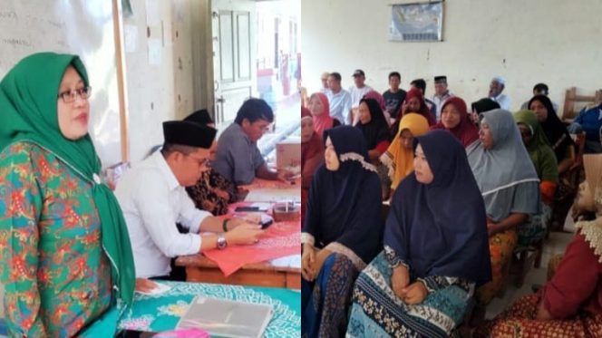 
 Kolase foto saat Kepsek SDN 1 Kejadianlom Ismaini, didampingi Kakon Kejadianlom, Cukuh Balak Mulkan Zein membuka  rapat komite yang dihadiri wali murid SDN 1 Kejadianlom, Rabu, 4 Januari 2024. Foto : Syamsul Kheir/Media Prioritastv.com