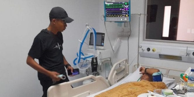 Korban kekerasan oleh oknum masyarakat di Desa Martanda Tanggamus. Foto : Dok TWNC.