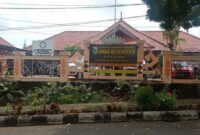 Halaman Depan Dinkes Tanggamus Diabadikan Sabtu, 25 Februari 202. Foto : Diki/Media Prioritastv.com.