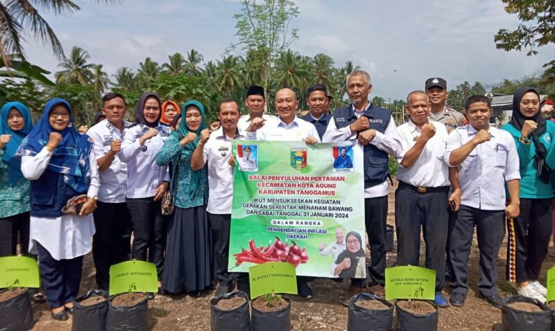 Pejabat Bupati Tanggamus, Mulyadi Irsan saat Membuka Kegiatan Gertak Mata Babe di BPP Kota Agung, Rabu 31 Januari 2024. Foto : Aldo/Media Prioritastv.com.