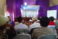 Pembukaan Musrenbang RKPD 2025 Kecamatan Air Naningan di Aula Gedung Pekon Batutegi pada Kamis, 1 Februari 2024. Foto : Diki/Media Prioritastv.com.