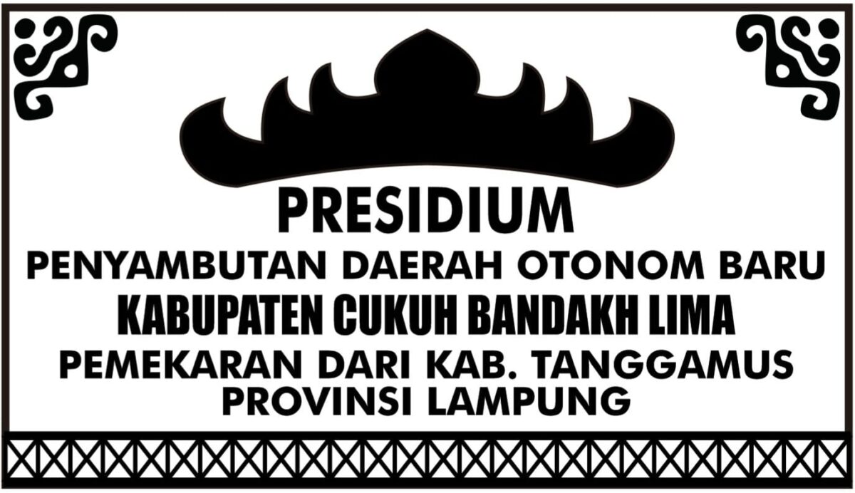 Gambar Presidium Penyambutan Daerah Otomon Baru Kabupaten Cukuh Bandakh Lima Pemekaran dari Kabupaten Tanggamus, Lampung, Minggu 4 Februari 2024. Foto : Dok. Dr. Wahyan, S.E., M.M.