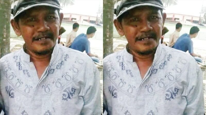 Kolase foto Zainal Abidin yang diabadikan oleh keluarganya saat mengenakan topi sebelum hilang 7 tahun lalu. Foto : Dok. Rica Arnita.