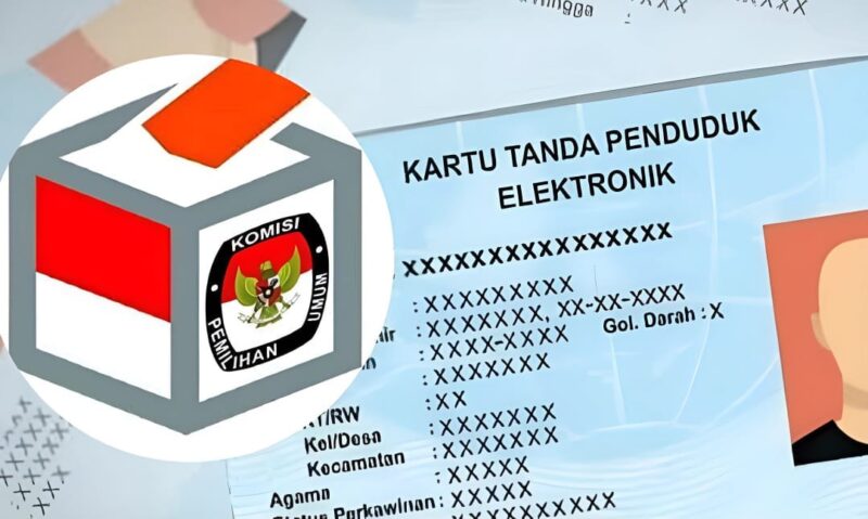 Masyarakat Diminta Membawa KTP saat tahap pemungutan suara Pemilu 2024 Tanggamu pada tanggal 14 Februari 2024. Foto : Ilustrasti.