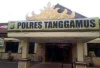 Gedung Polres Tanggamus. Dok. Humas Polres Tanggamus.