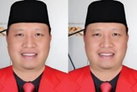 Kolase foto Mulyadi, Caleg PDI-P Dapil 4 Diprediksi Melenggang menjadi Anggota DPRD Tanggamus, Pemilu 2024. Dok. Foto Caleg/IHerdi/Media Prioritastv.com.