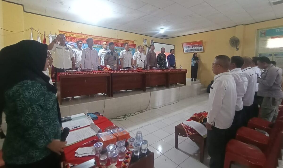 Pembukaan Musrenbang RKPD Tahun 2025 Kecamatan Limau Kabupaten Tanggamus, Kamis 1 Februari 2024. Foto : Diki/Media Prioritastv.com.