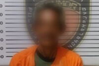 Tersangka AM, pelaku persetubuhan terhadap 2 anak tirinya selama 6 tahun di Bandar Lampung usai diringkus polisi, Minggu 18 Februari 2024. Dok.Polresta Bandar Lampung.