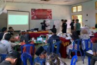 Pleno Perolehan Suara Pemilu 2024, PPK Kecamatan Kabupaten Pringsewu. Foto : Davit/Media Prioritastv.com.