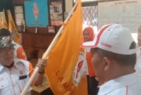 Prosesi pengukuhan Agus Sani (YG4SMK) menjadi Ketua Orari Lampung Utara, Sabtu 24 Februari 2024. Foto : Robby/Media Prioritastv.com.