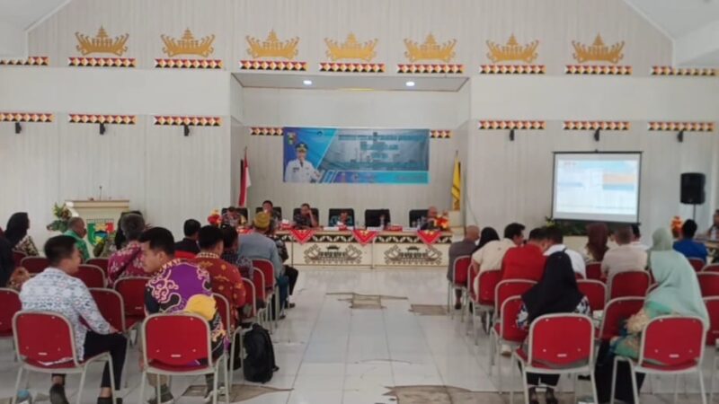 Musrenbang RKPD 2025 Kecamatan Kota Agung Kabupaten Tanggamus, Jumat, 2 Februari 2024. Foto : Herdi/Media Prioritastv.com.