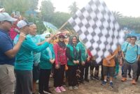 Pelepasan peserta Tanggamus Run oleh Pejabat Bupati dan Forkopimda di Wisata Butterfly Gisting, Minggu 3 Maret 2024. Foto : Herdi/Media Prioritastv.com.