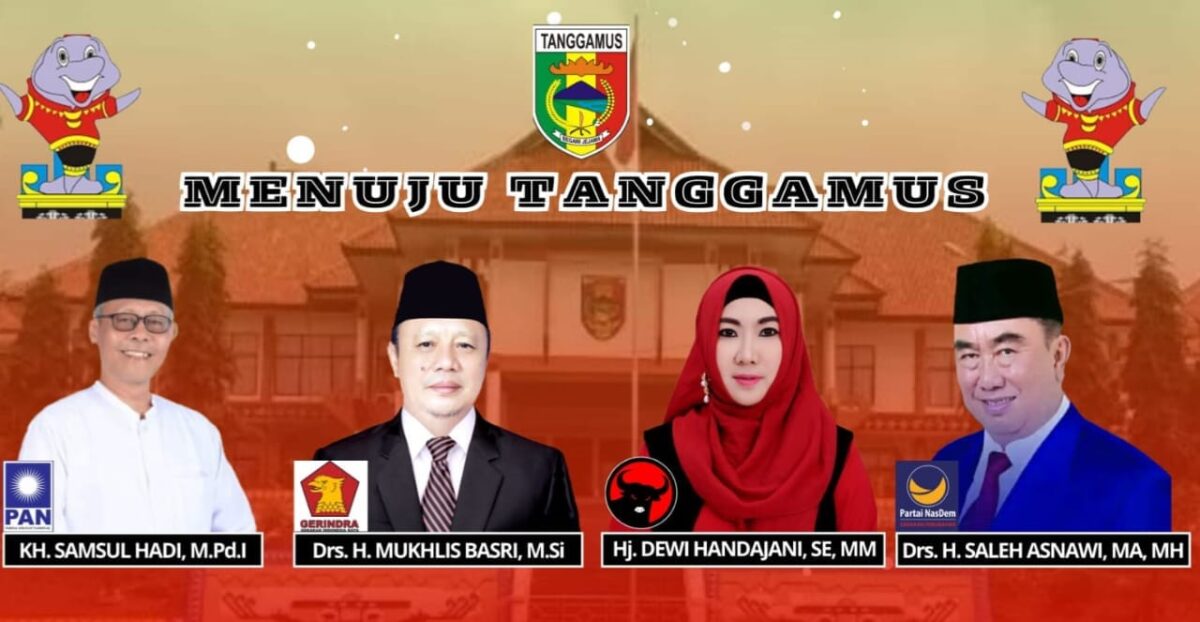 Empat foto tokoh yang beredar di media sosial dan WhatsApp group, Senin 4 Maret 2024.