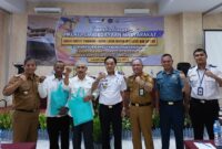 Pelaksana tugas (PLT) Kepala Dinas Perhubungan Tanggamus, Suhartono menghadiri pembukaan Diklat Pemberdayaan Masyarakat Basic Safety Training (BST) untuk Kapal Layar Motor (KLM) dan SKK-60 di Aula Hotel Urban Kabupaten Pringsewu pada Senin, 4 Januari 2024. Foto : Aldo/Samuel.