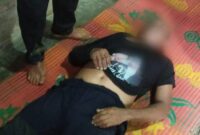 Salah satu korban yang terlebih dahulu berhasil diangkat dari dalam sumur, Jumat 8 Maret 2024. Foto : Istimewa.