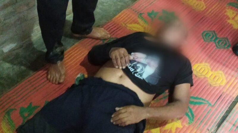 Salah satu korban yang terlebih dahulu berhasil diangkat dari dalam sumur, Jumat 8 Maret 2024. Foto : Istimewa.