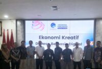 Pimpinan dan Anggota DPRD Kabupaten Tanggamus Kunker ke Kantor Kementrian Komunikasi dan Informasi Republik Indonesia, Selasa tanggal 27 Februari 2024. Foto : Ubay/Edi Hidayat/Media Prioritastv.com.