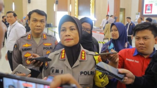 Kabid Humas Polda Lampung, Kombespol Umi Fadillah. Foto : Dokumentasi.