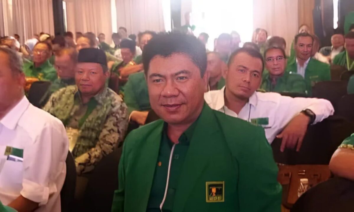 Baharen, Anggota DPRD Tanggamus Fraksi PPP saat Kegiatan Semasa Hidupnya. Foto : Istimewa.