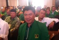 Baharen, Anggota DPRD Tanggamus Fraksi PPP saat Kegiatan Semasa Hidupnya. Foto : Istimewa.