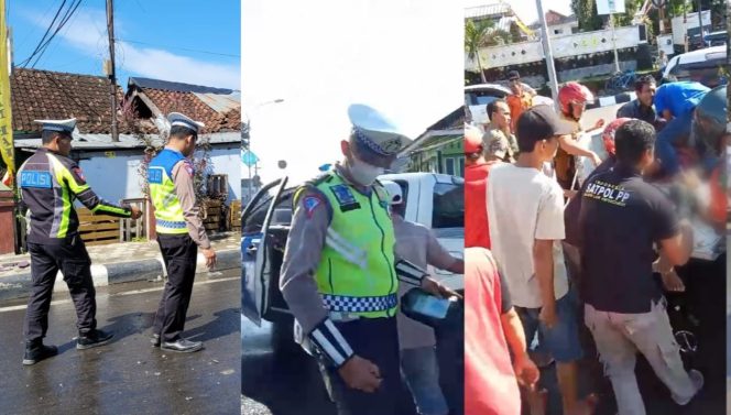 
 Kolase foto saat polisi melakukan olah TKP dan saat Evakuasi korban ke RSUDBM Kota Agung, Jumat 29 Maret 2024. Foto : Tangkapan Layar Video/Herdi/Media Prioritastv.com.