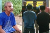 Kondisi korban Jumahad usai penanganan media dan saat kedua tersangka ditangkap Polsek Wonosobo, Rabu 6 Maret 2024. Foto : Polres Tanggamus/Edi Hidayat/Media Prioritastv.com.