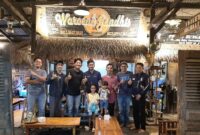 Owner DolphinJek, Mitra dan  Driver Usai Buka Bersama di Waroenk Gendhis di Kota Raja, Talang Padang, Kamis 4 April 2024. Foto : Asrul Ariski/Media Prioritastv.com.