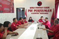 Kegiatan di Kantor DPC PDI Perjuangan Tanggamus, Foto : Dokumentasi.