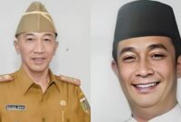 Kolase Foto Pj Bupati Mulyadi Irsan dan Anggota DPRD Tanggamus Nuzul Irsan. Foto : Dokumentasi.