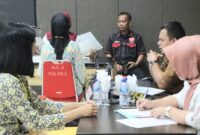 Pengawas External dibawah Manajemen Kantor Berita PT Media Prioritas Tivi Melakukan Pengawasan Rikmin di Polres Tanggamus, Rabu 24 April 2024. Foto : Edi Hidayat/Media Prioritastv.com.