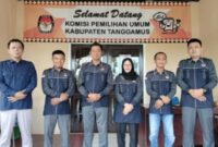 Komisioner KPU Tanggamus Tahun 2024. Foto : Edi Hidayat/Media Prioritastv.com.