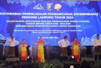 Pembukaan Musrenbang Provinsi Lampung di Hotel Novotel, Selasa 30 April 2024. Foto : Humas Polda Lampung.