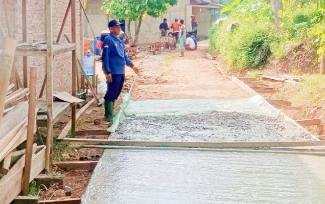 
					Jalan Rabat Beton di Dusun V yang Dibangun Menggunakan Dana Desa Tahun 2024 di Pekon Sukoharjo 1. Foto : Agus Yulianto 
