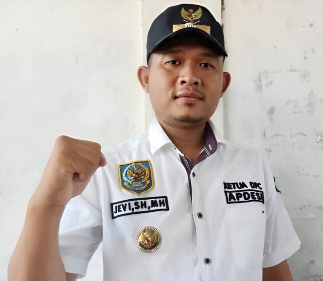 
 Ketua DPC Apdesi Pringsewu, Jevi Herdi Sofyan. Dok : Istimewa.