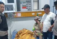 Jenazah Joko Santoso, Bakal Calon Bupati Tanggamus juga Anggota DPRD Lampung saat Berada di RS Secanti Gisting, Minggu 12 Mei 2024. Foto : Siska/Wartawan Tanggamus.