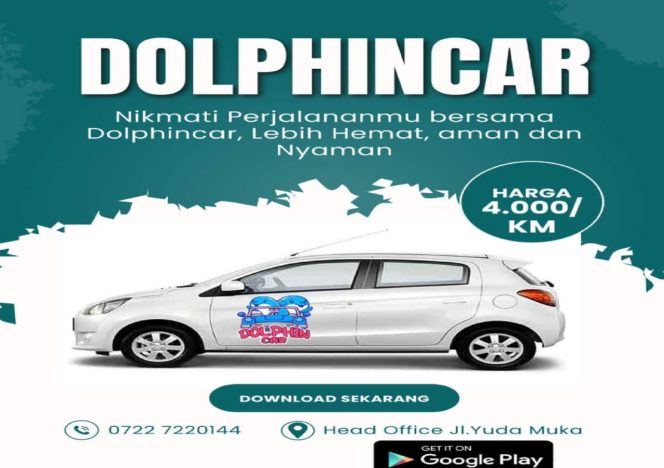 
 Layanan Transportasi Mobil DolphinCar Rumah Ide Tanggamus.