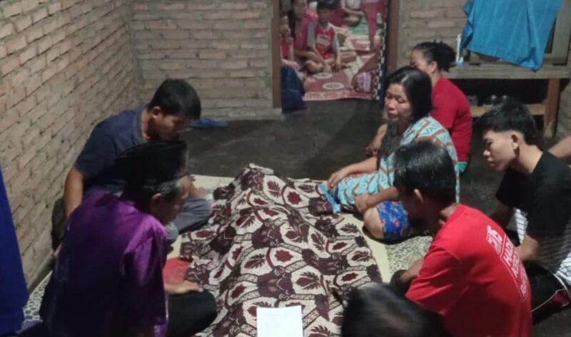 Kondisi Korban saat Disemayamkan di Rumah Duka, Selasa 14 Mei 2024, malam. Foto : Dok. Istimewa.