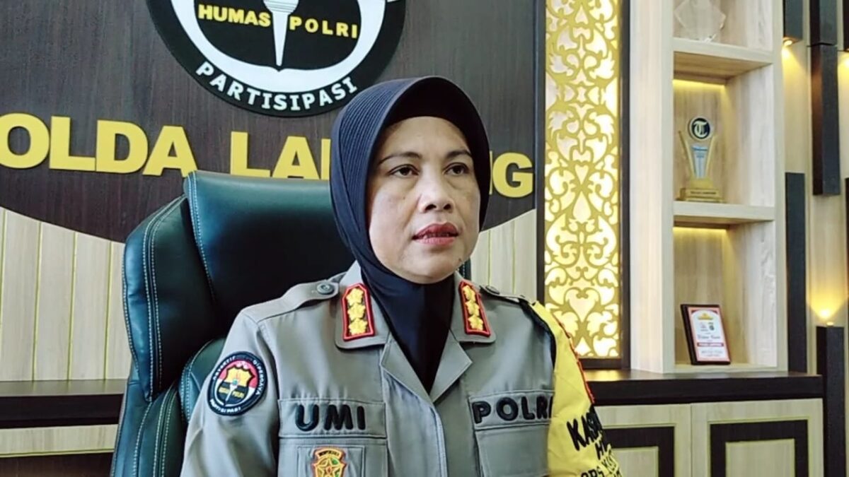 Kabid Humas Polda Lampung Kombes Umi Fadilah. Foto : Bidhumas Polda Lampung.