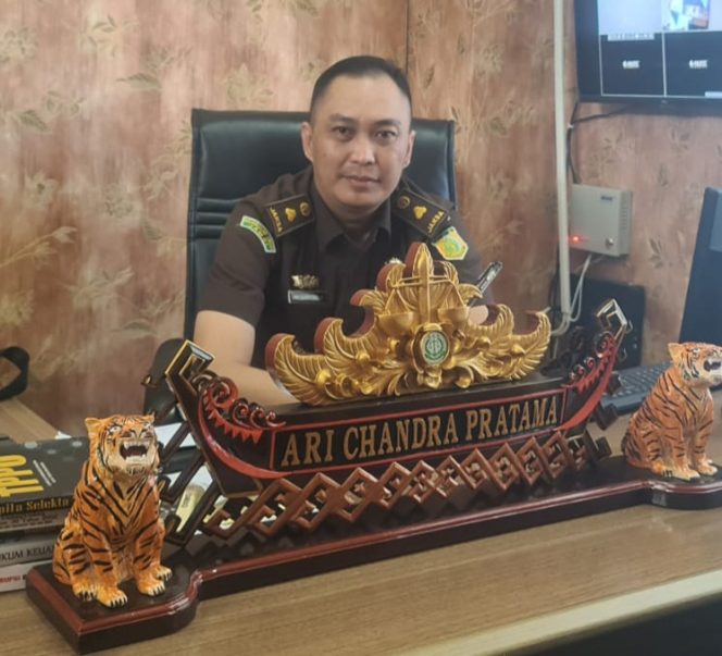 
 Ari Chandra Pratama Kasi Pidana Khusus Kejaksaan Negeri Tanggamus. Foto : Ist 