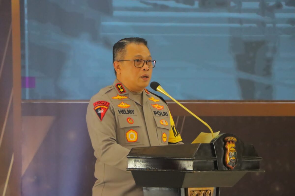 Kapolda Polda Lampung Irjen Pol Helmy Santika. Foto : Bidhumas Polda Lampung. 