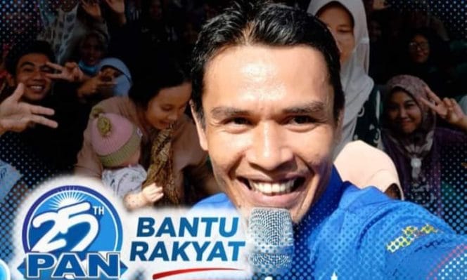 Agus Suranto, Sekretaris DPD PAN Tanggamus. Foto : Sahbuddin.