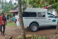 Ambulance RAPI Tanggamus saat Mengantar Jenazah ke Rumah Duka di Lingkungan Sabahluppak, Kuripan, Kota Agung, Sabtu 15 Juni 2024. Foto : Herdi/Media Prioritastv.com.